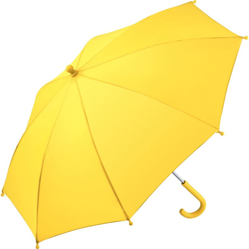 Dětský holový deštník Fare 4-Kids - žlutý