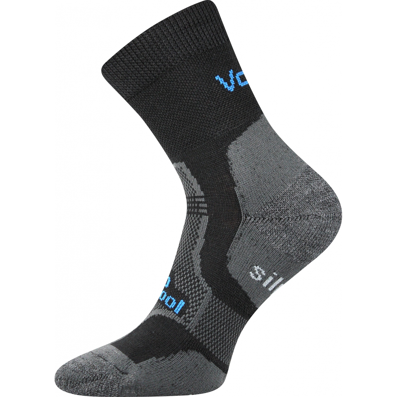 Ponožky unisex zimní Voxx Granit - černé, 43-46