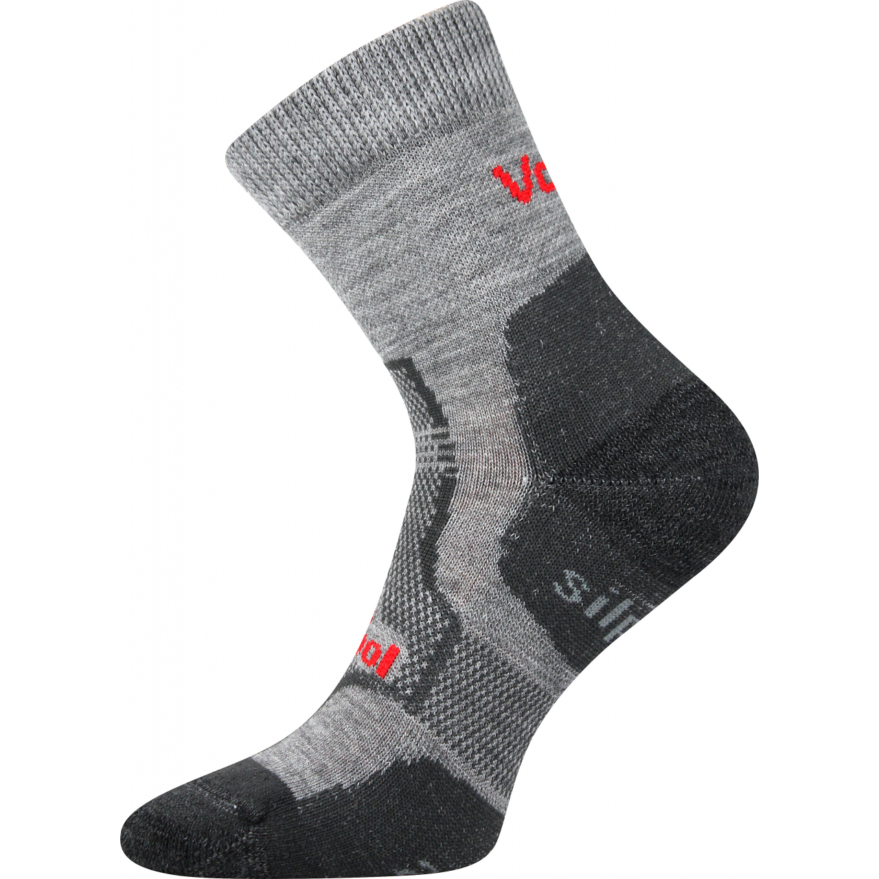 Ponožky unisex zimní Voxx Granit - světle šedé, 43-46