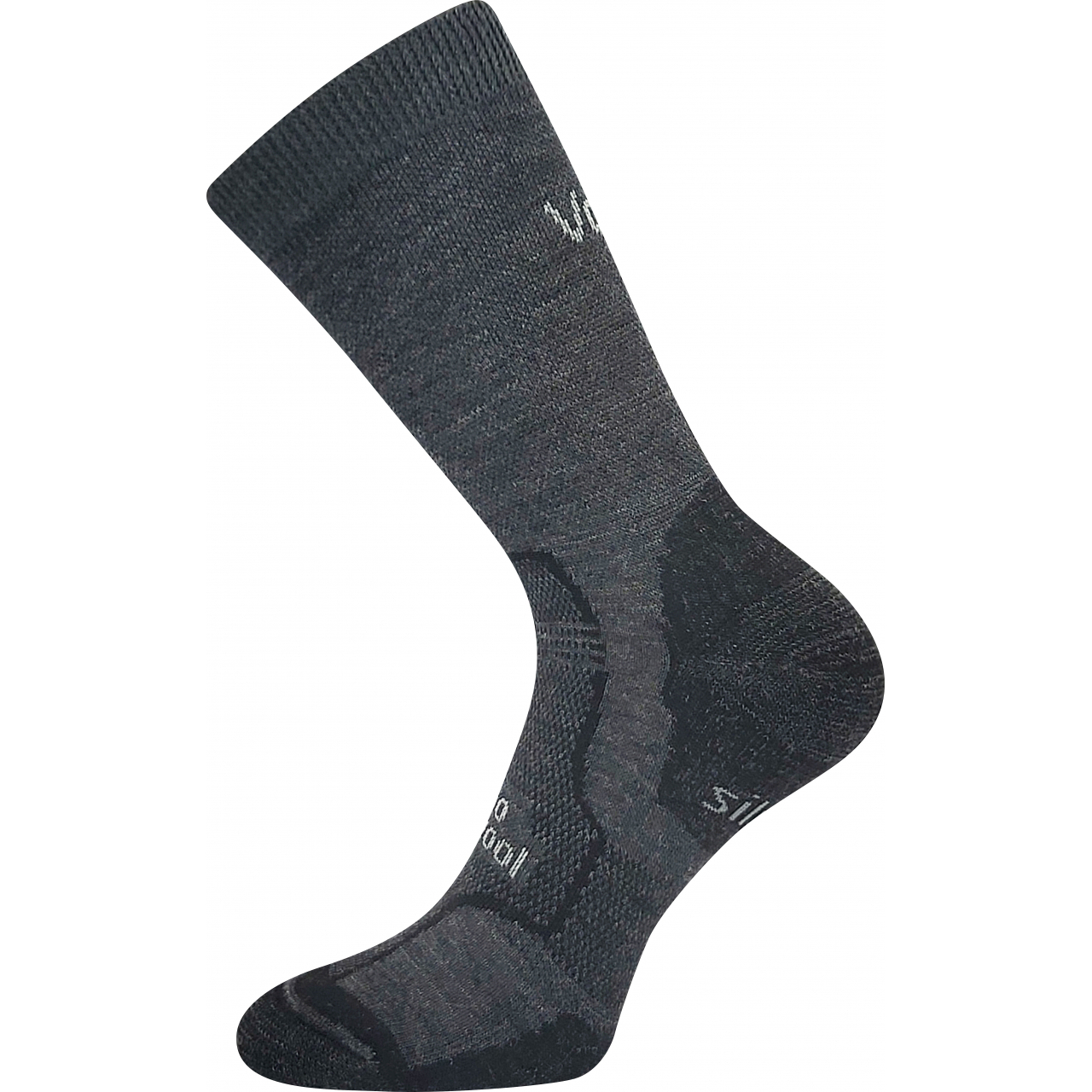 Ponožky unisex zimní Voxx Granit - tmavě šedé, 39-42