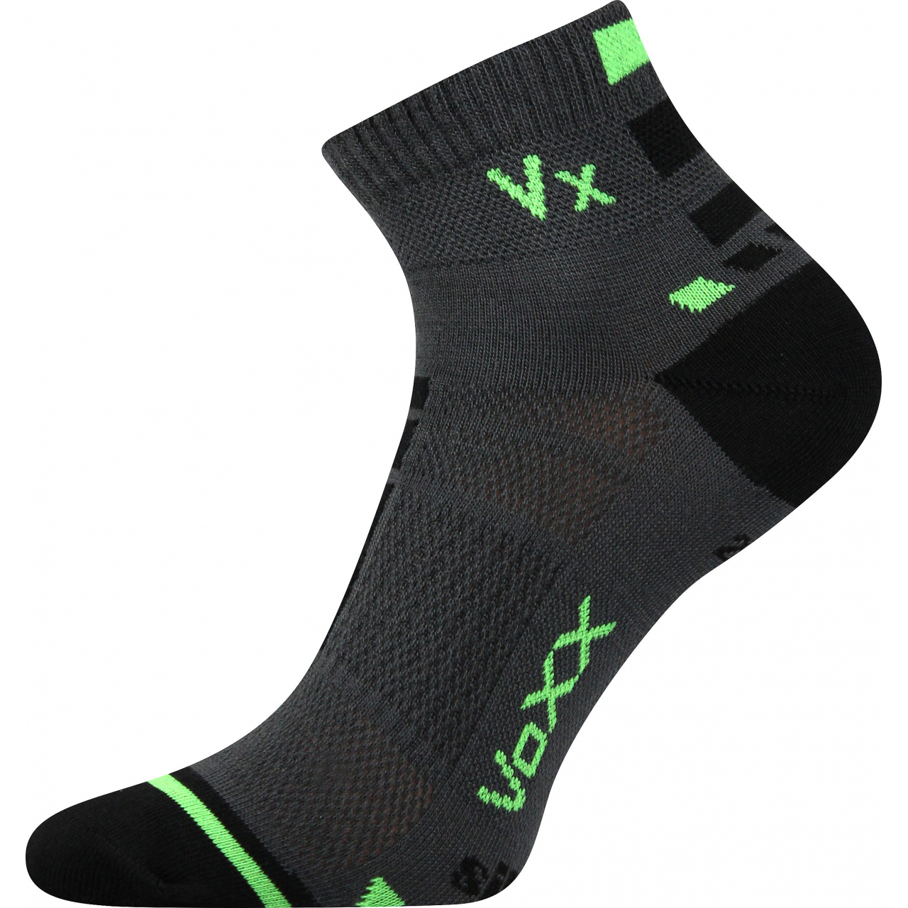 Ponožky unisex klasické Voxx Mayor silproXt - tmavě šedé, 35-38