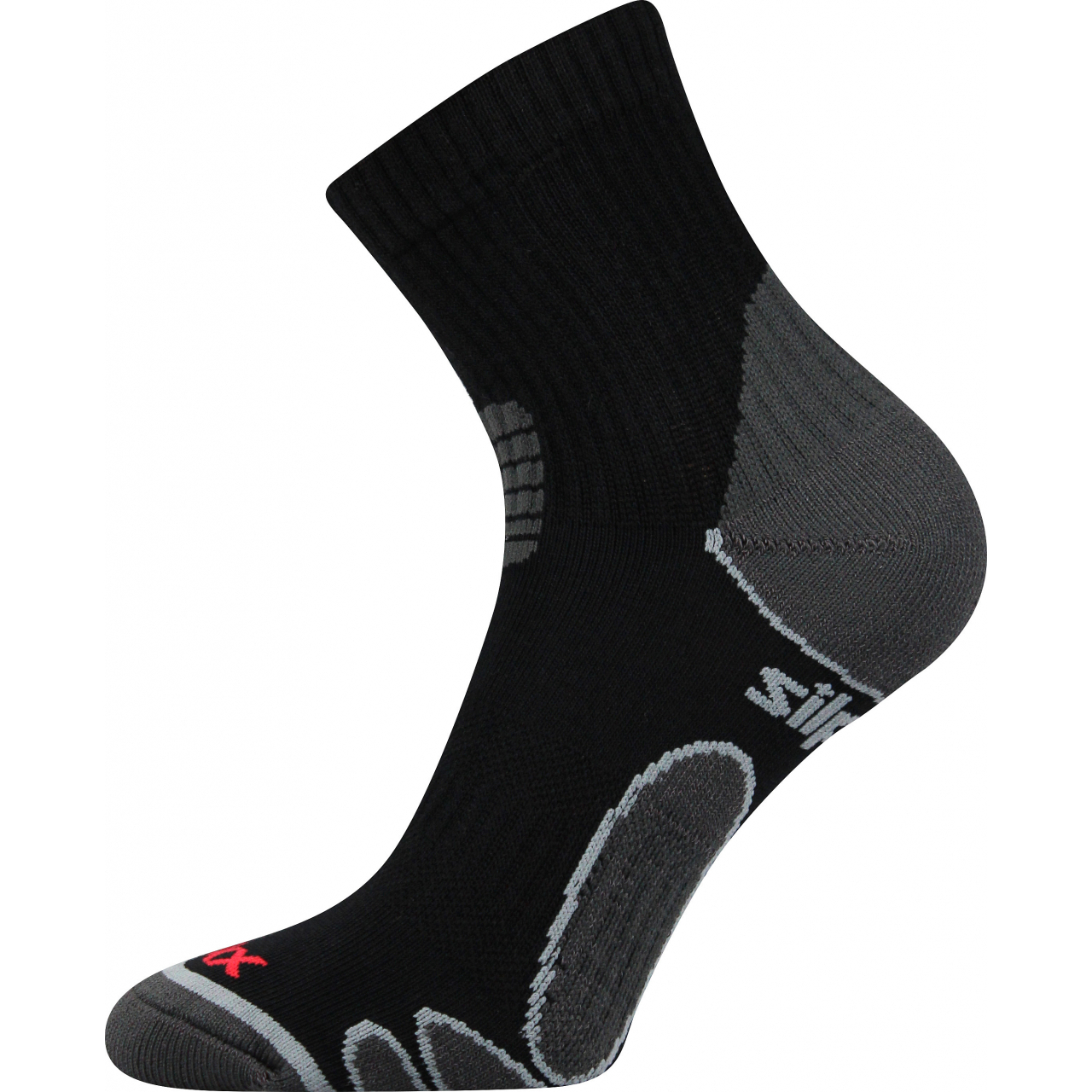 Ponožky sportovní unisex Voxx Silo - černé, 39-42