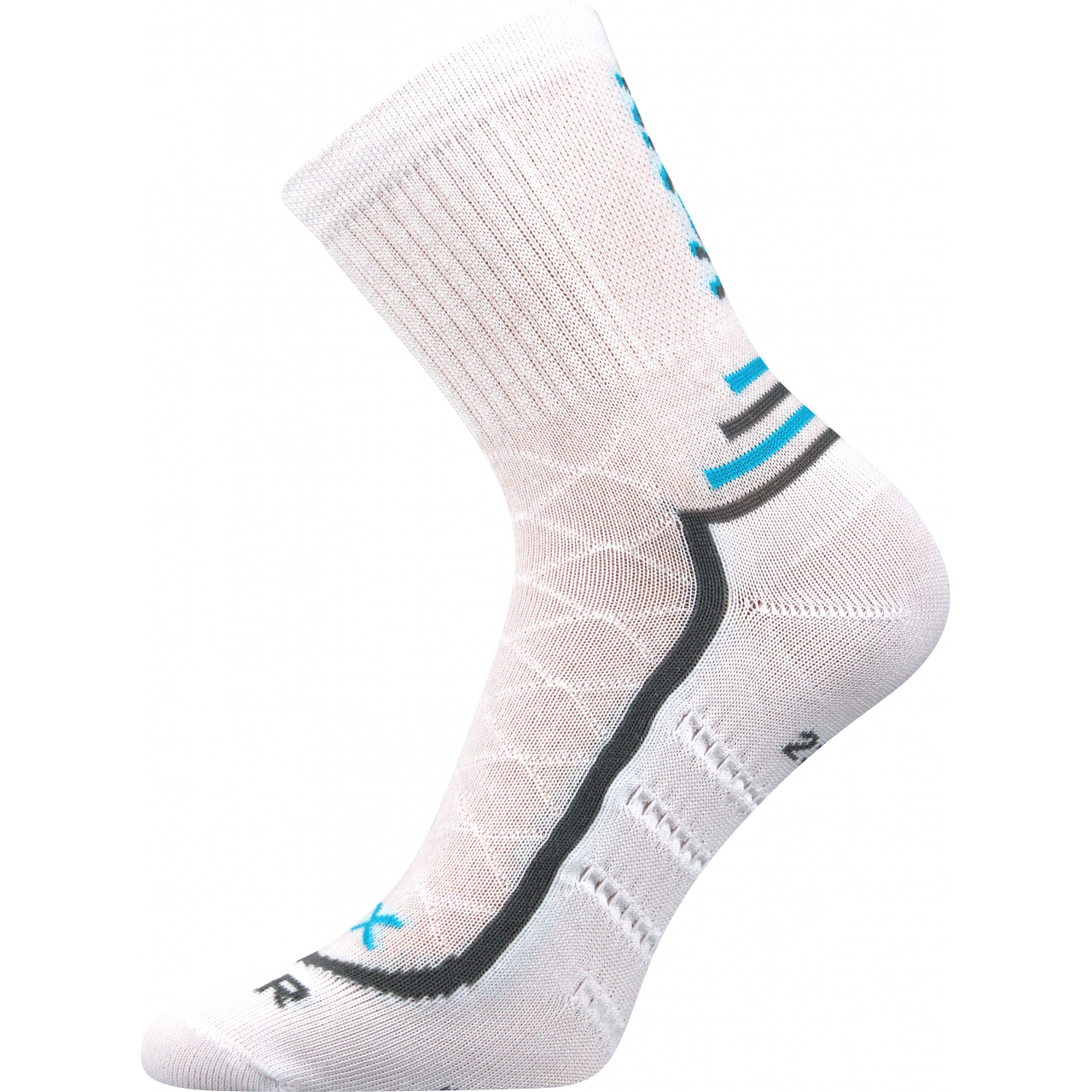 Ponožky sportovní unisex Voxx Vertigo - bílé, 43-46