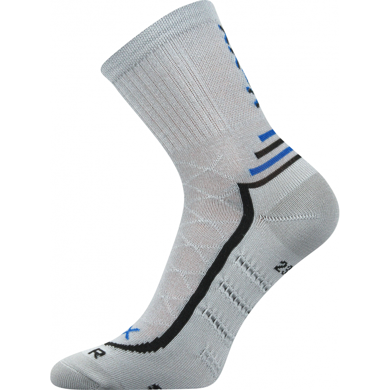 Ponožky sportovní unisex Voxx Vertigo - světle šedé, 35-38