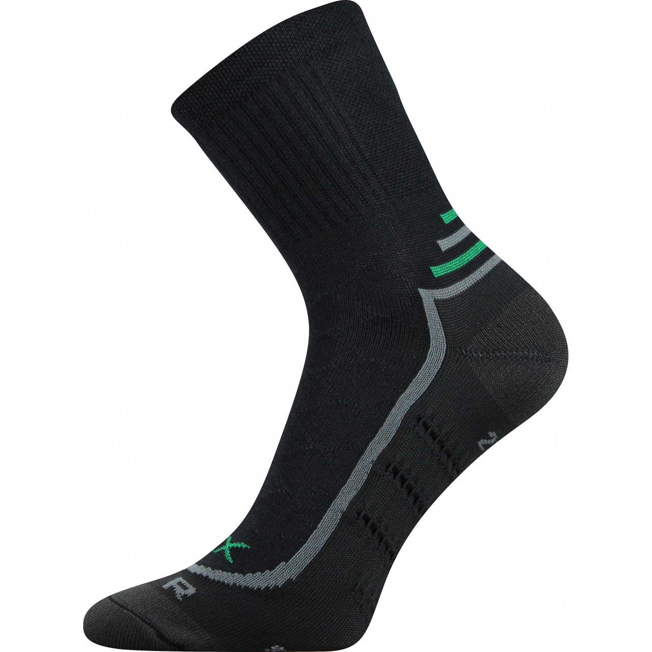 Ponožky sportovní unisex Voxx Vertigo - tmavě šedé, 35-38