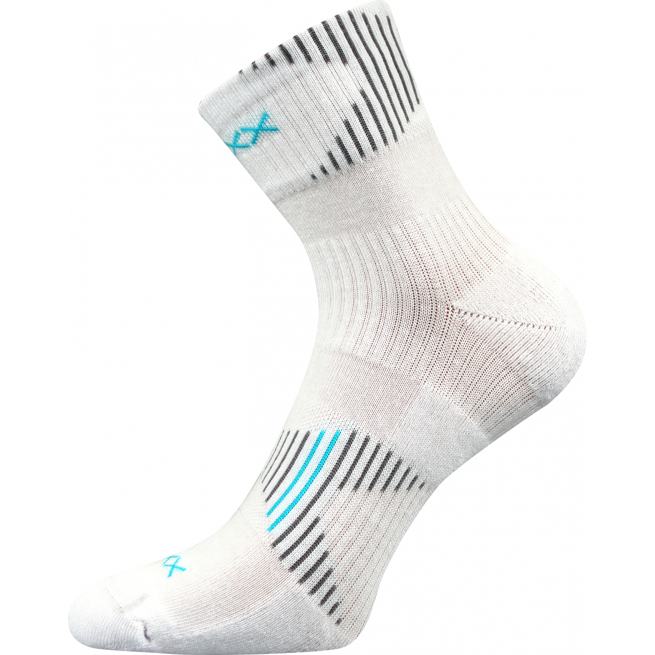 Ponožky sportovní unisex Voxx Patriot B - bílé, 35-38