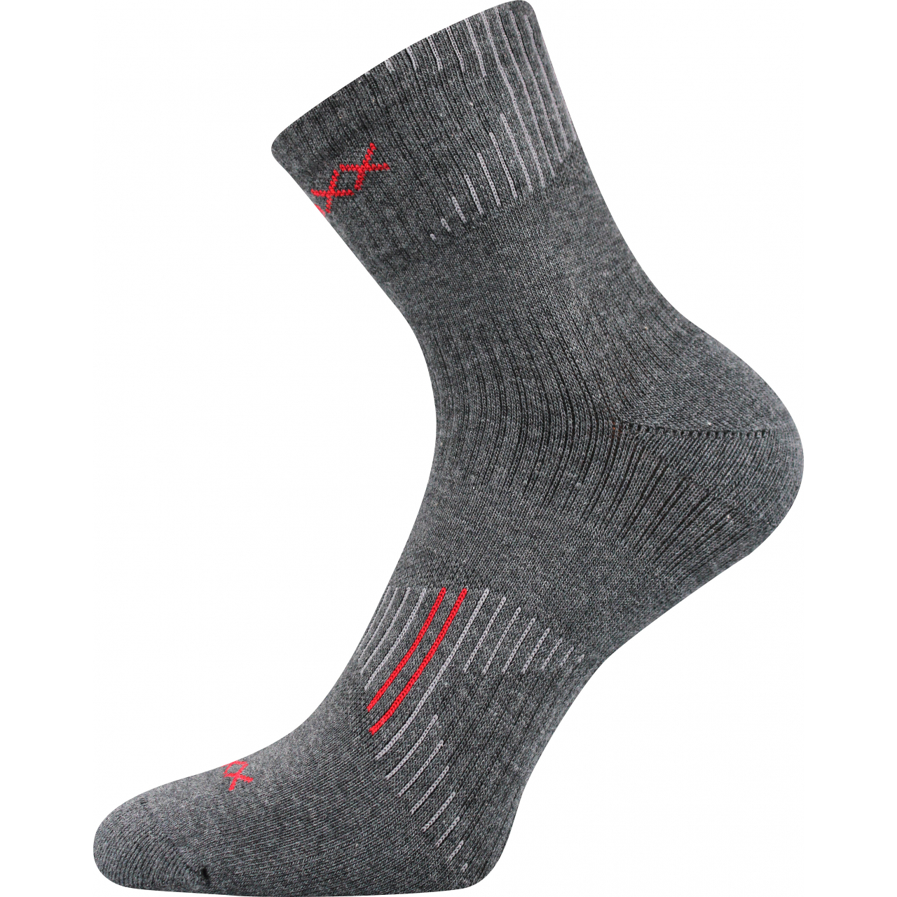 Ponožky sportovní unisex Voxx Patriot B - tmavě šedé, 35-38