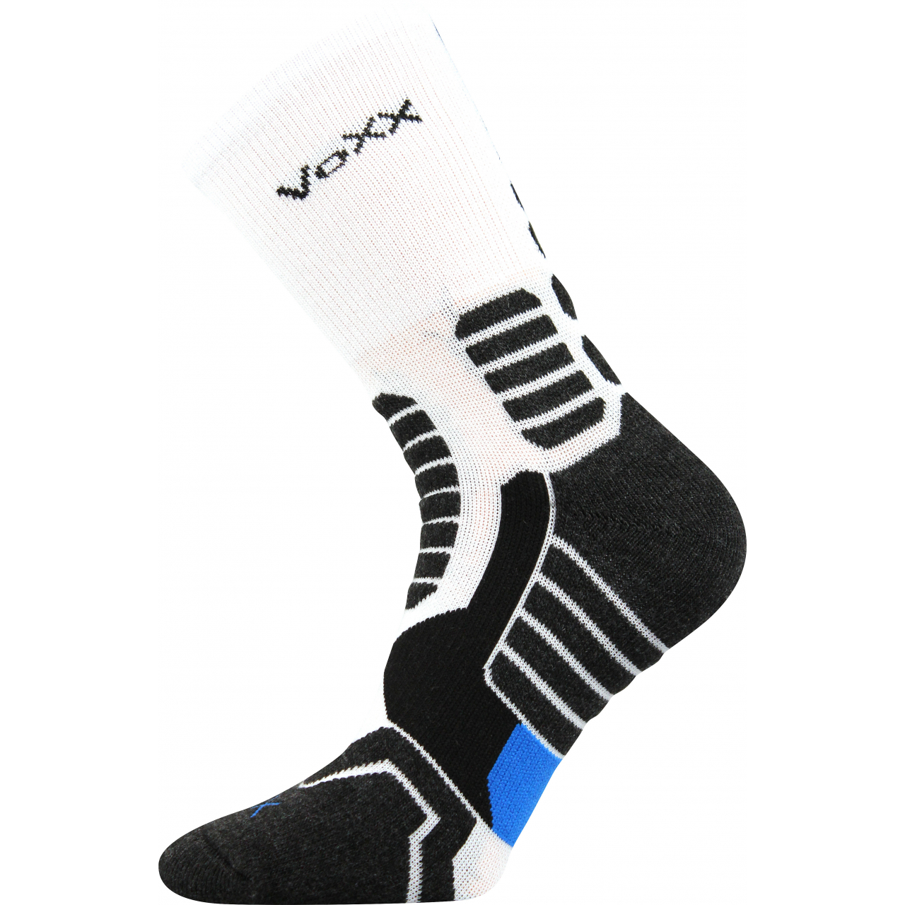 Ponožky kompresní unisex Voxx Ronin - bílé-černé, 39-42