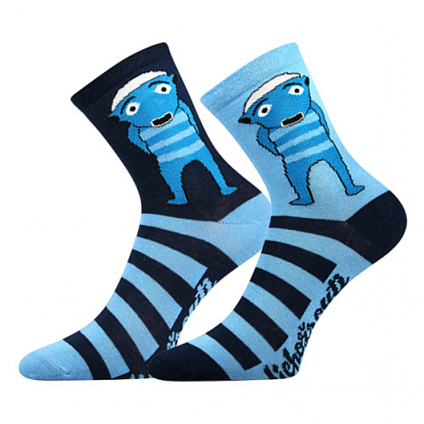 Ponožky dětské Boma Lichožrouti K - modré, 27-32