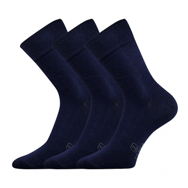 Ponožky pánské Lonka Dasilver - tmavě modré, 43-46
