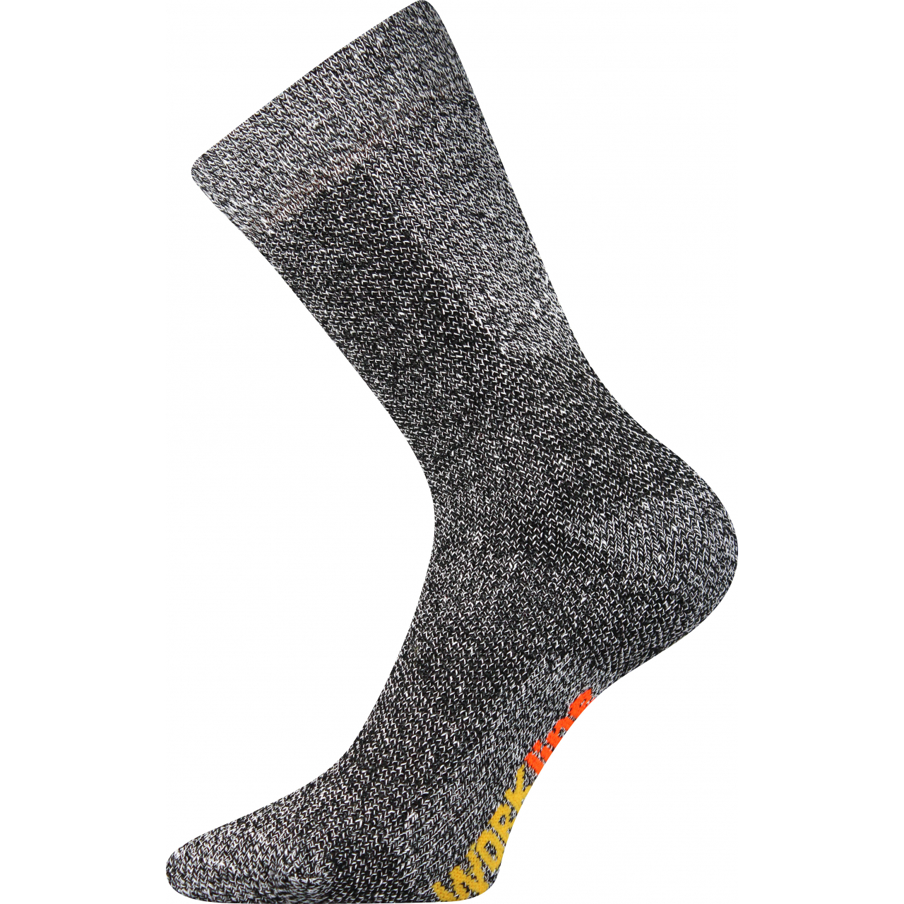 Ponožky unisex klasické Boma Pracan - tmavě šedé, 43-46