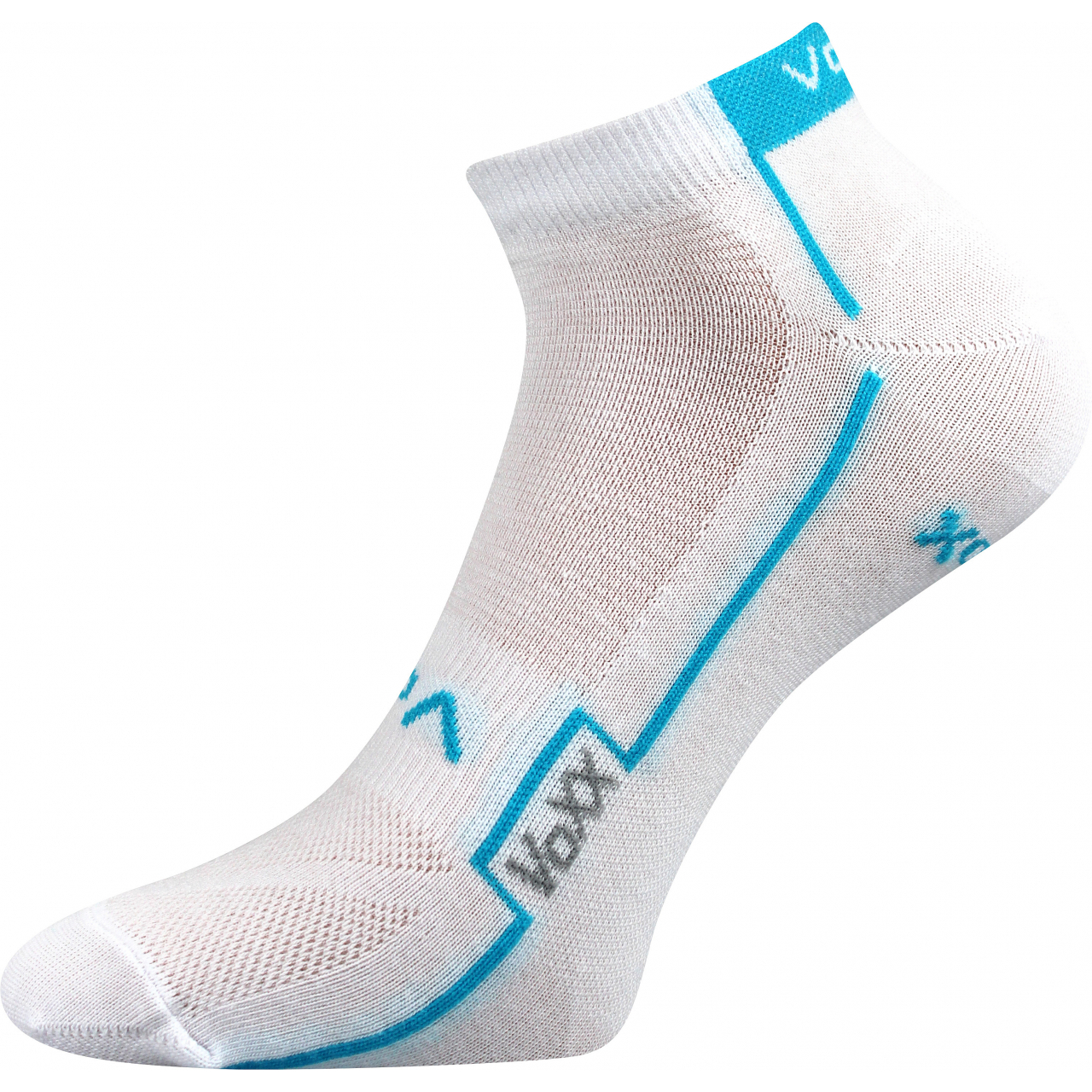 Ponožky unisex sportovní Voxx Kato - bílé-modré, 43-46