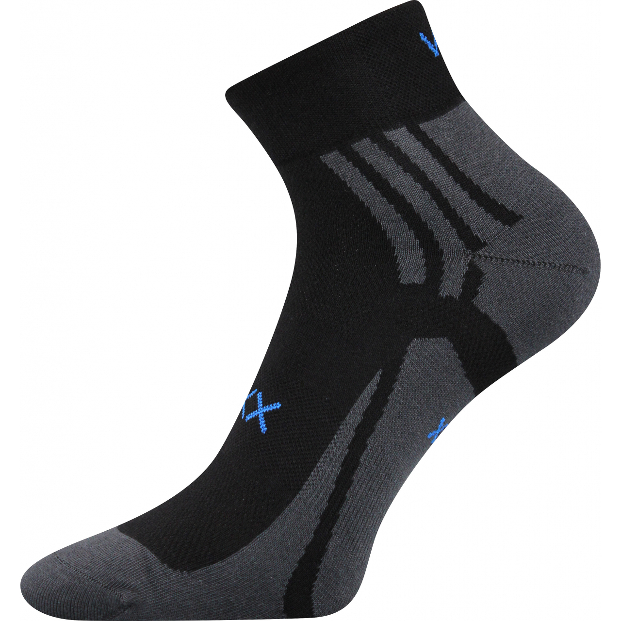 Ponožky unisex sportovní Voxx Abra - černé, 35-38