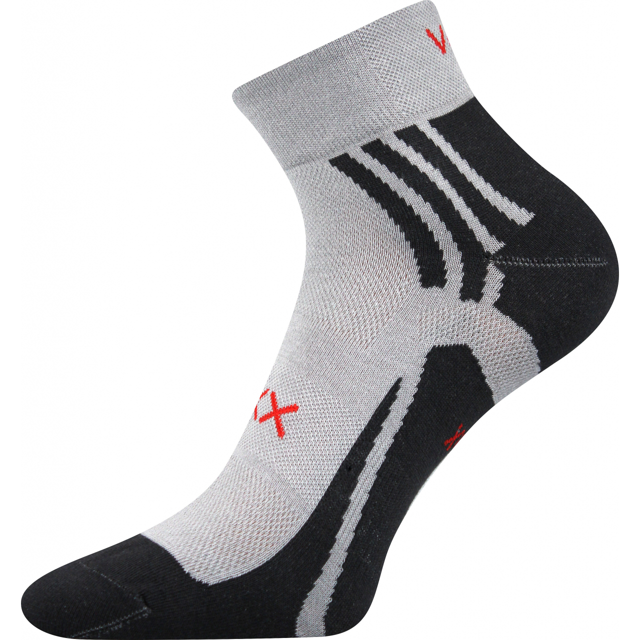 Ponožky unisex sportovní Voxx Abra - světle šedé, 35-38