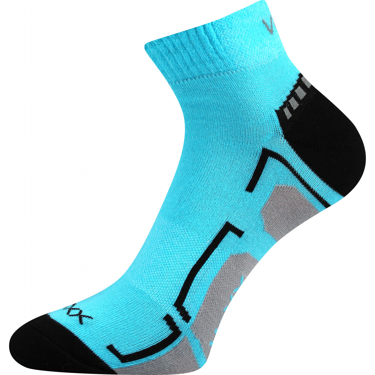 Ponožky unisex sportovní Voxx Flash - modré svítící, 35-38