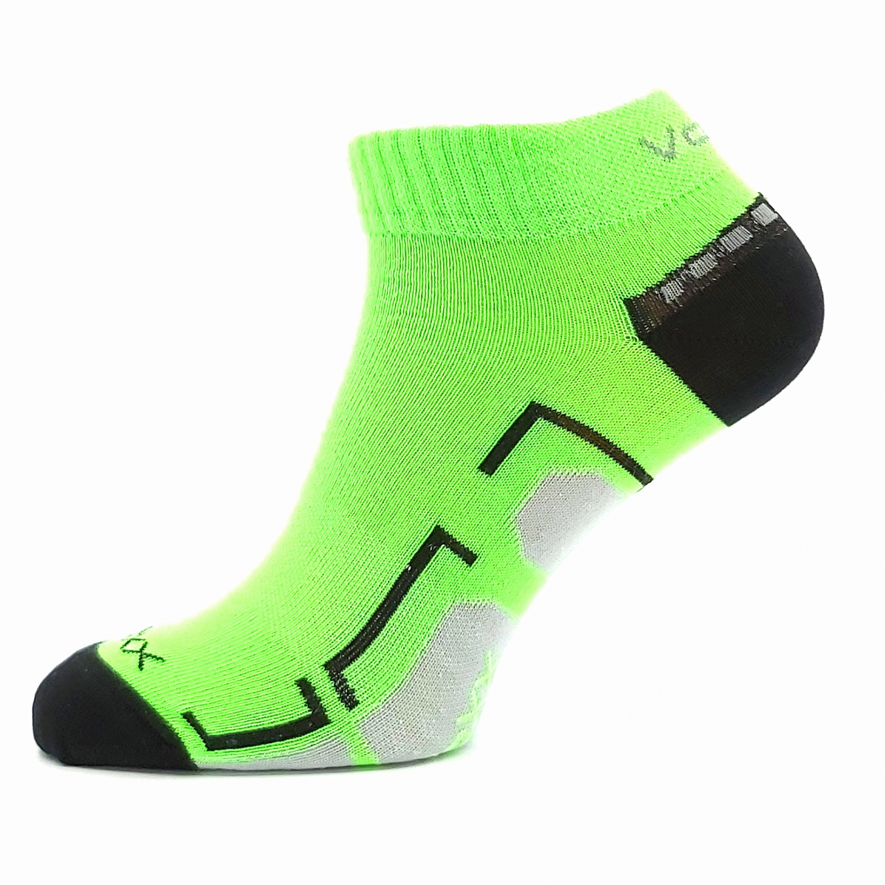Ponožky unisex sportovní Voxx Flash - neonově zelené, 35-38