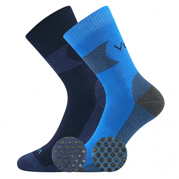 Ponožky dětské Voxx Prime ABS 2 páry (tmavě modré, modré), 30-34