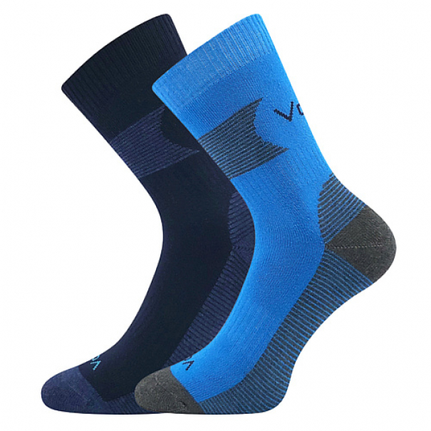 Ponožky dětské Voxx Prime 2 páry (tmavě modré, modré), 20-24