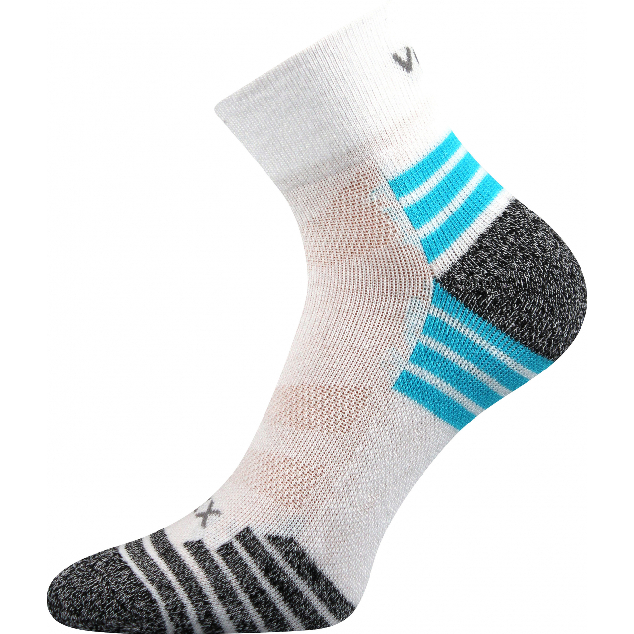 Ponožky unisex sportovní Voxx Sigma B - bílé-modré, 35-38
