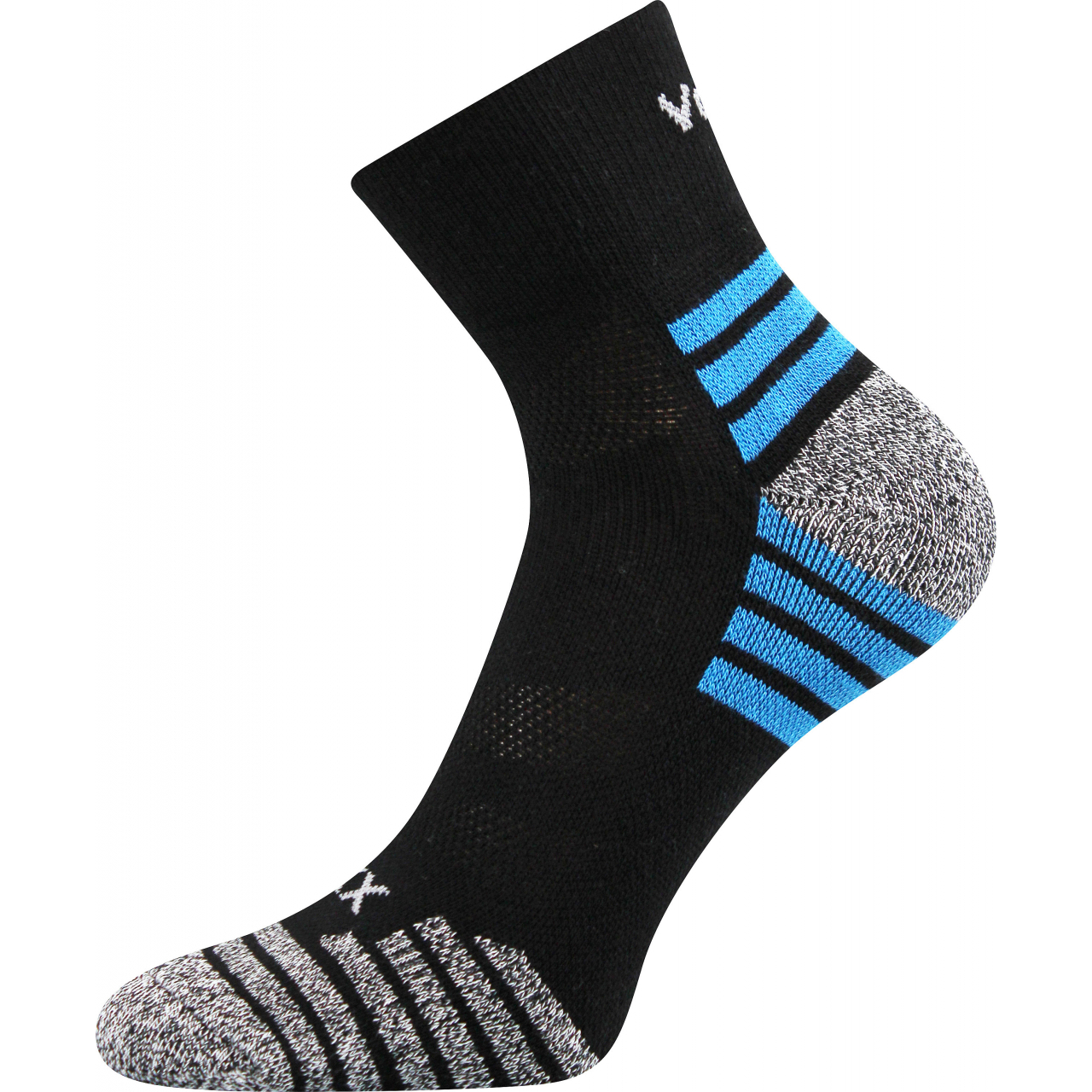Ponožky unisex sportovní Voxx Sigma B - černé-modré, 43-46