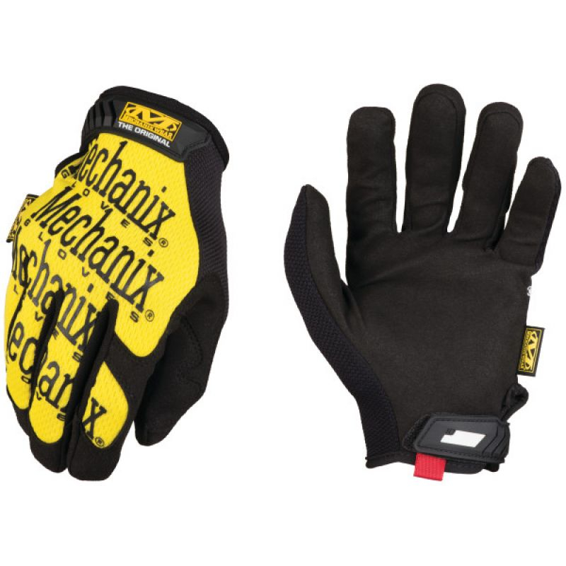 Rukavice Mechanix Wear Original Covert - žluté-černé, XXL