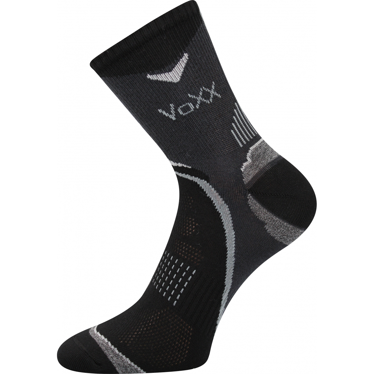 Ponožky unisex sportovní Voxx Pepé - černé, 35-38
