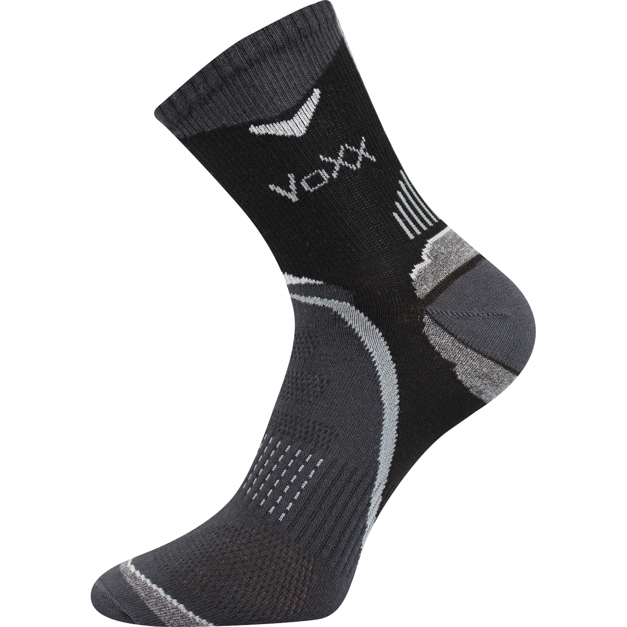 Ponožky unisex sportovní Voxx Pepé - tmavě šedé, 35-38
