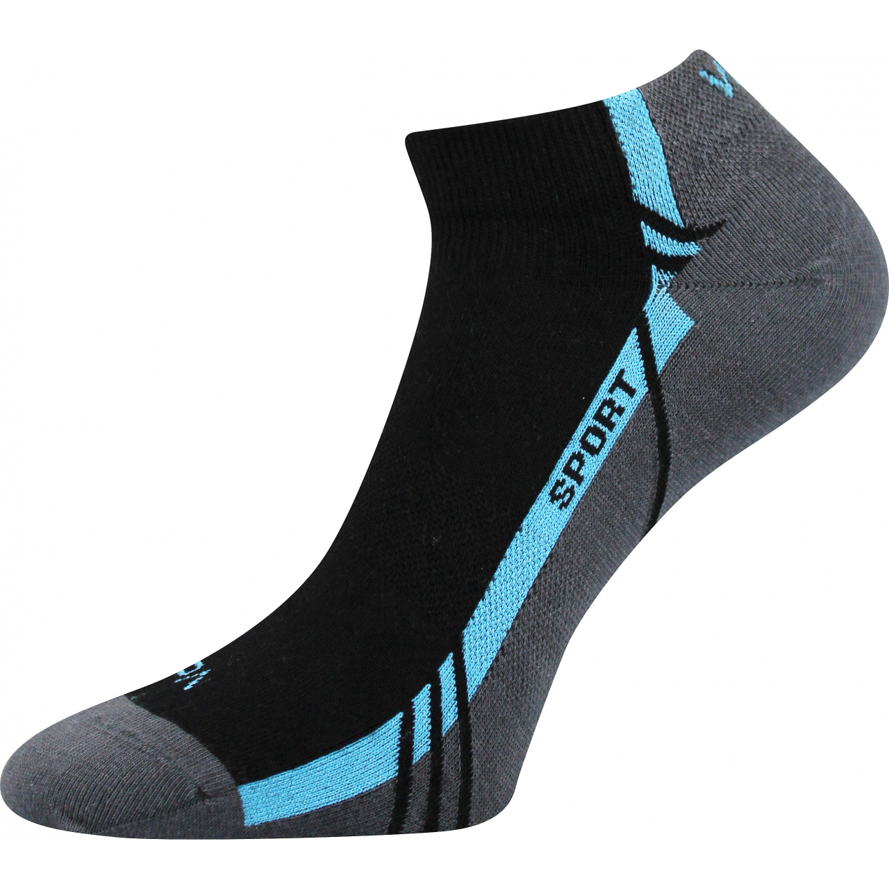 Ponožky unisex sportovní Voxx Pinas - černé-modré, 35-38