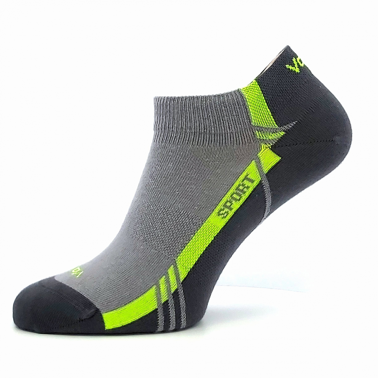 Ponožky unisex sportovní Voxx Pinas - světle šedé-zelené, 39-42