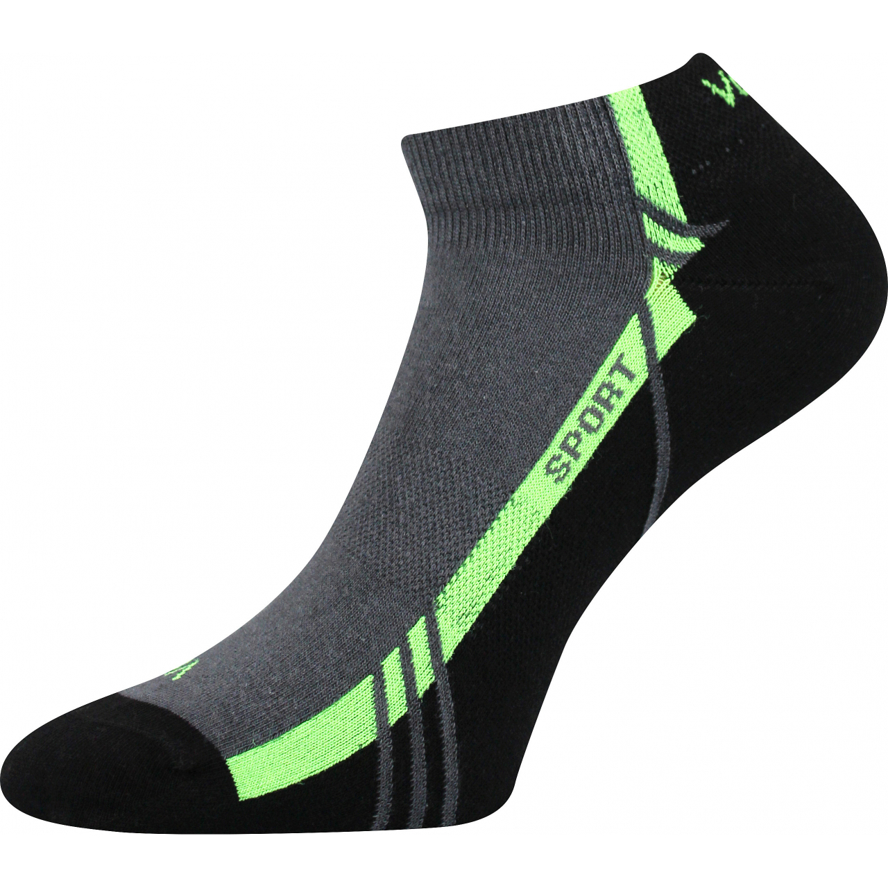 Ponožky unisex sportovní Voxx Pinas - tmavě šedé-zelené, 43-46
