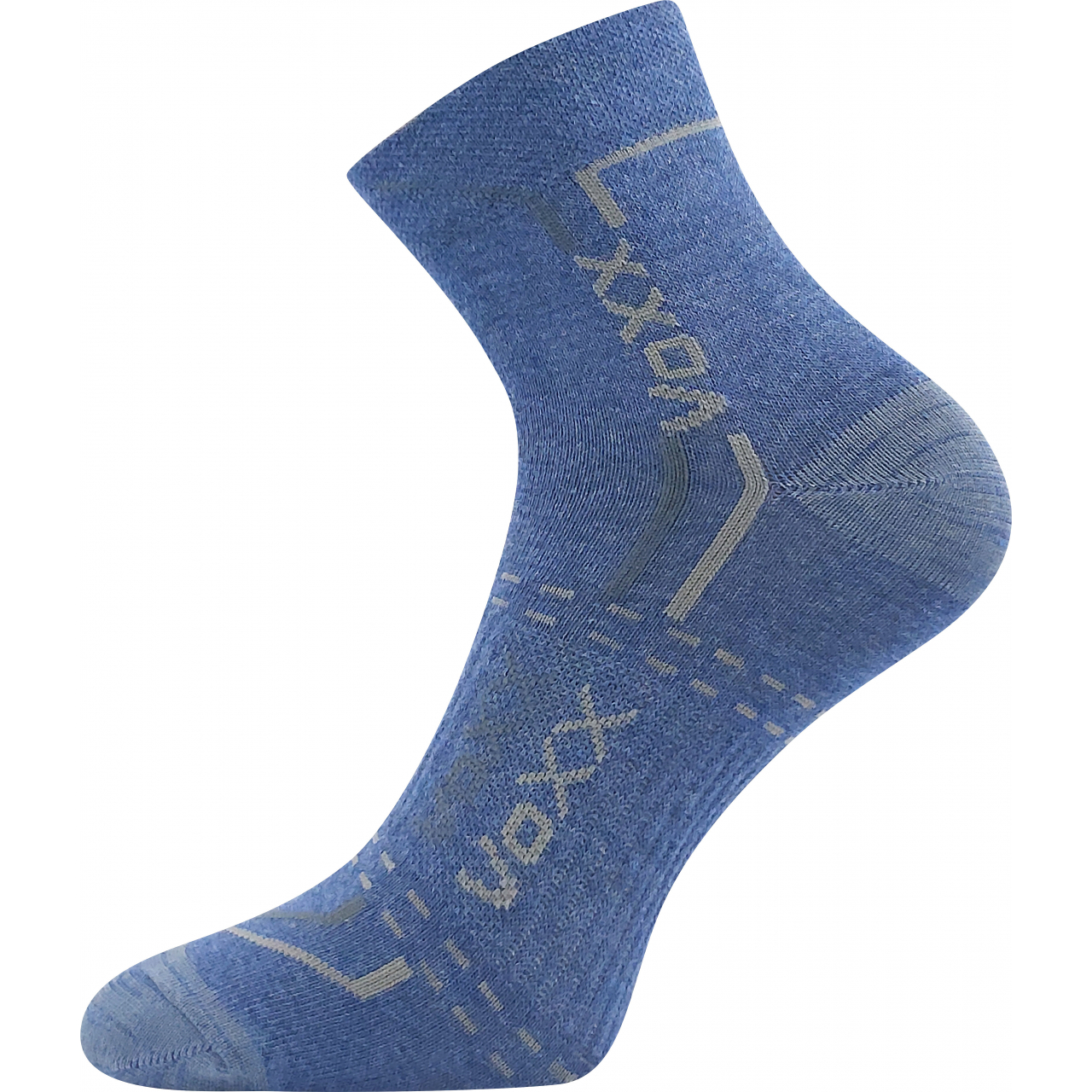 Ponožky unisex klasické Voxx Franz 03 - modré, 35-38