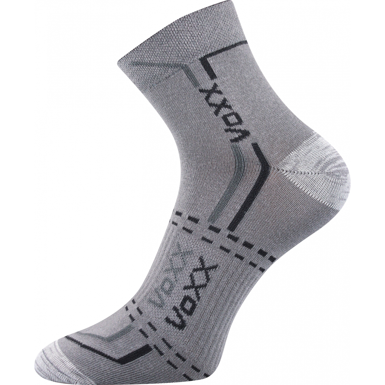 Ponožky unisex klasické Voxx Franz 03 - světle šedé, 35-38