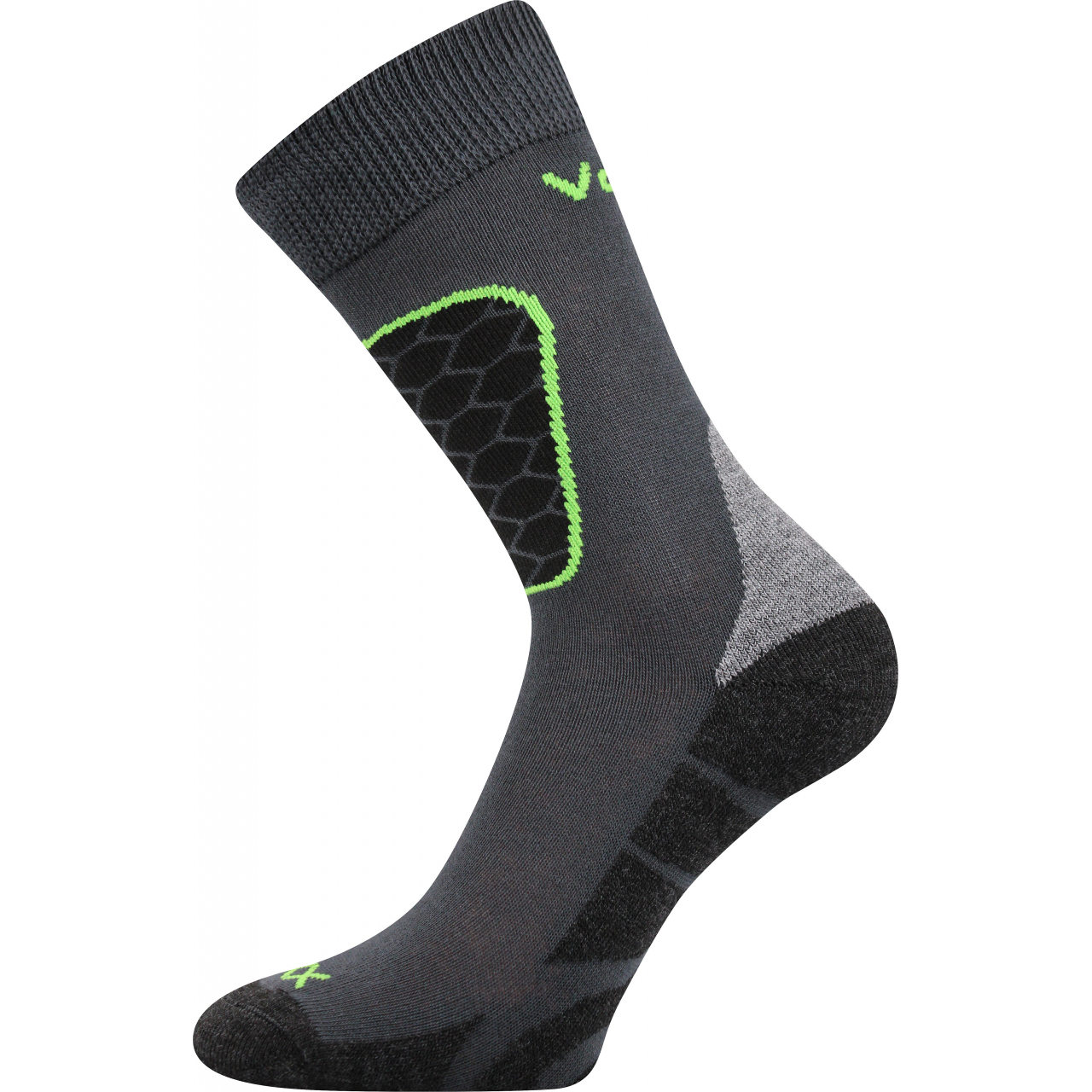 Ponožky unisex sportovní Voxx Solax - tmavě šedé, 43-46