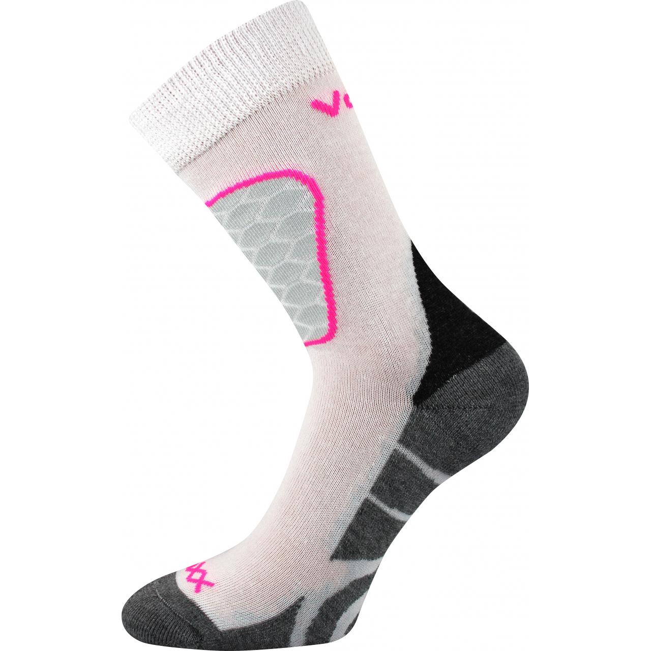 Ponožky unisex sportovní Voxx Solax - bílé, 35-38