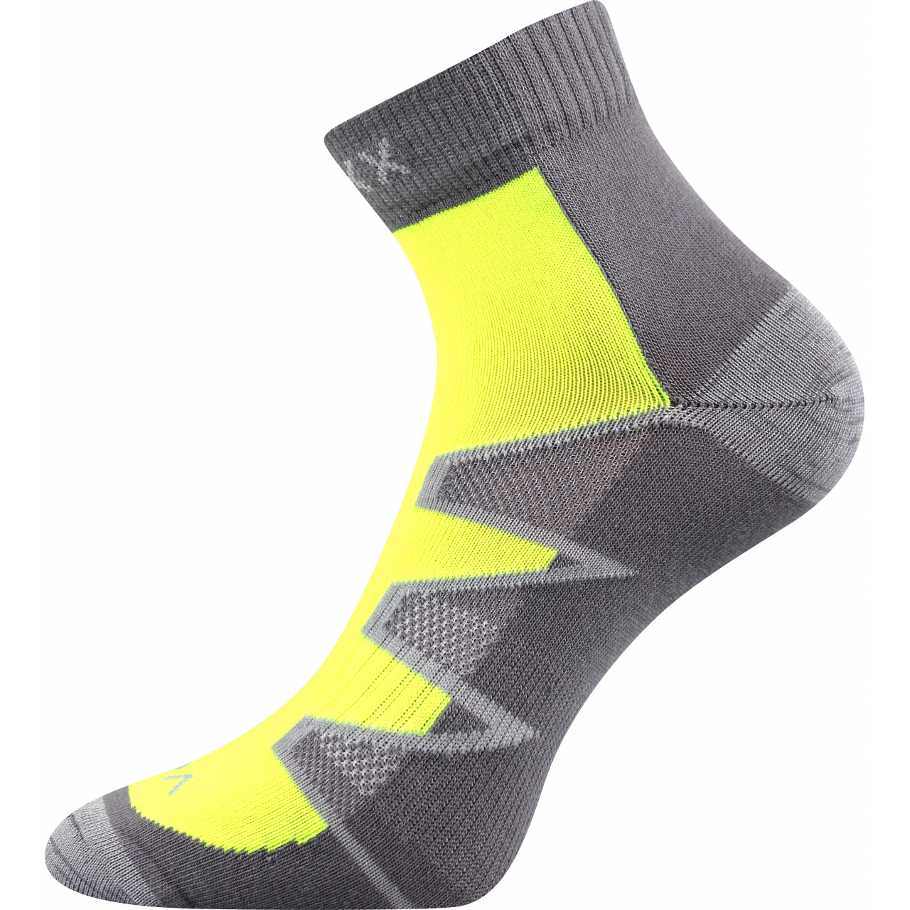 Sportovní ponožky Voxx Monsa - světle šedé-žluté, 39-42