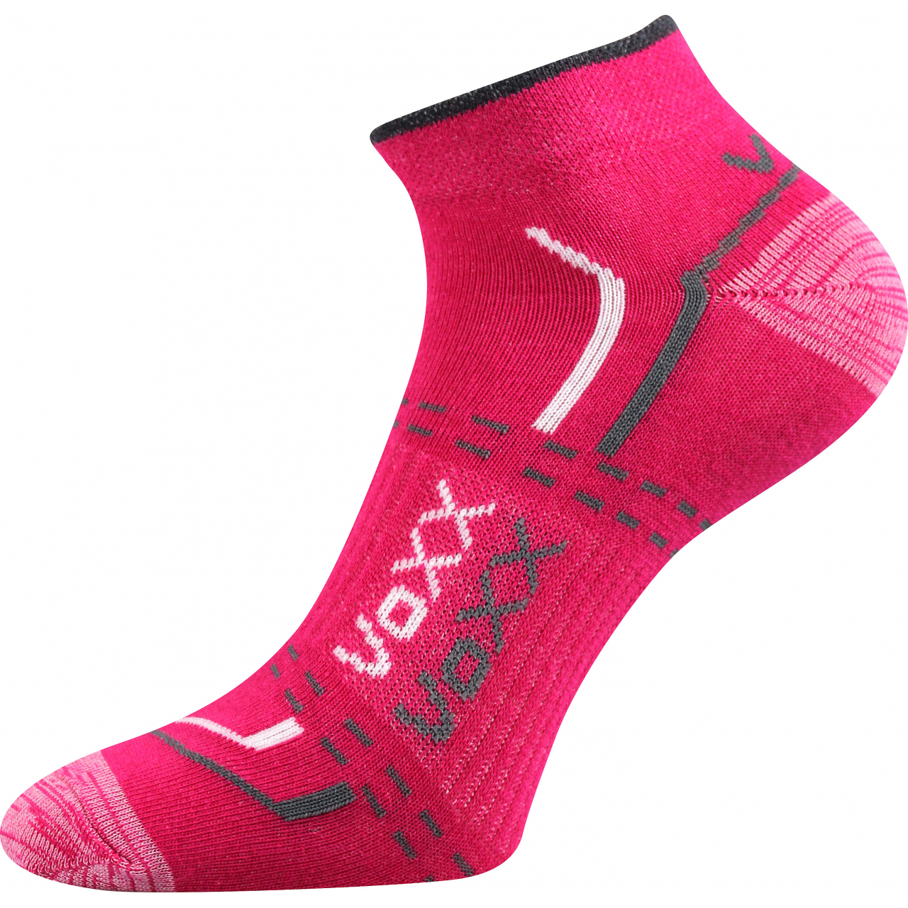 Ponožky unisex klasické Voxx Rex 11 - tmavě růžové, 35-38