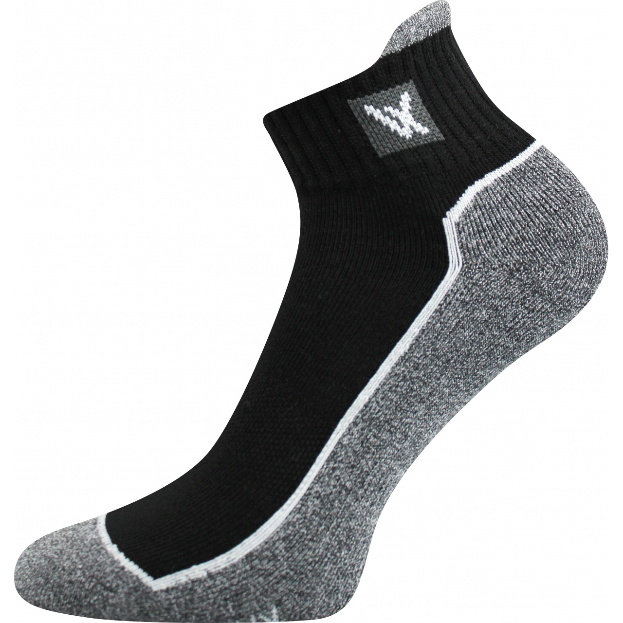 Ponožky unisex sportovní Voxx Nesty 01 - černé-šedé, 39-42