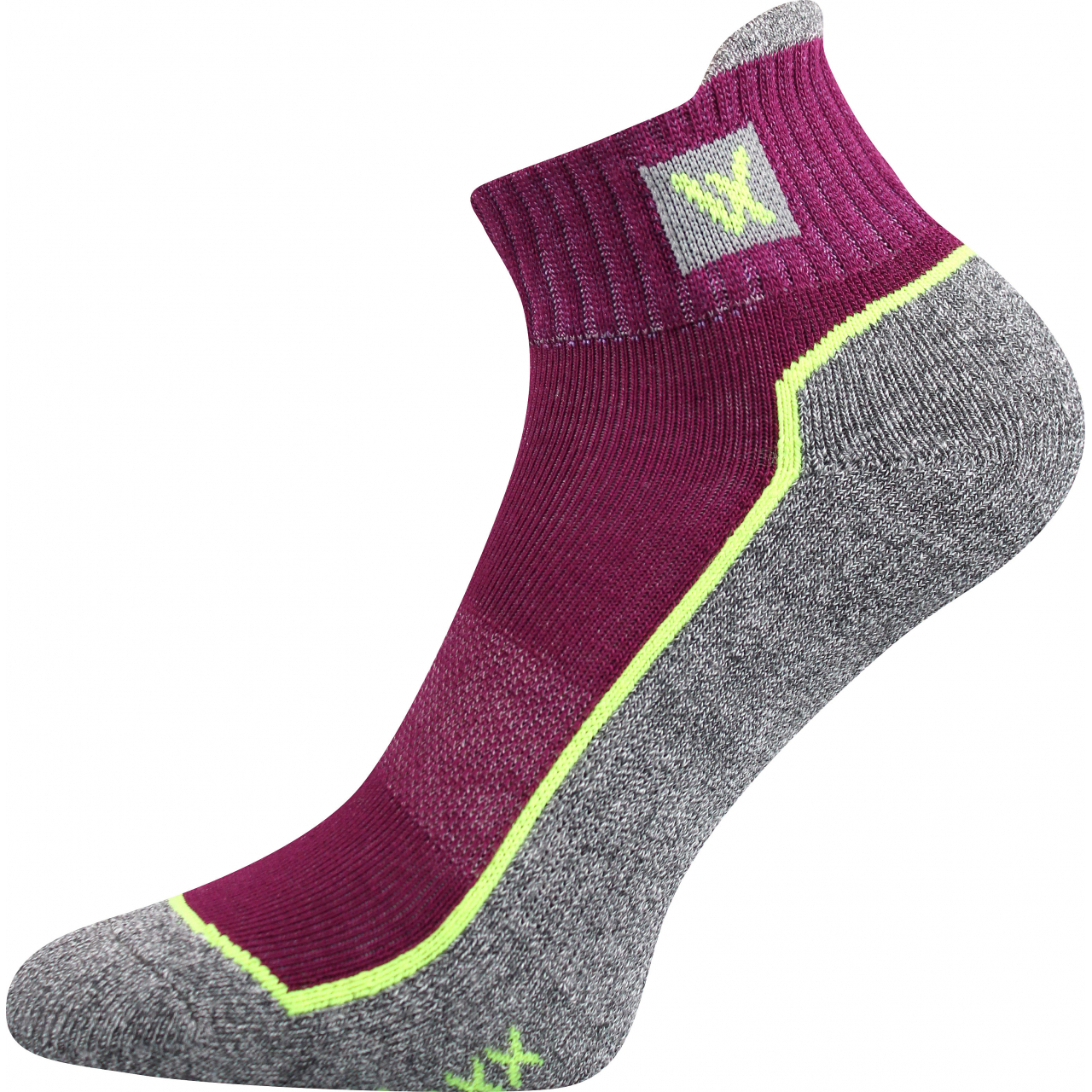 Ponožky unisex sportovní Voxx Nesty 01 - fialové-šedé, 35-38