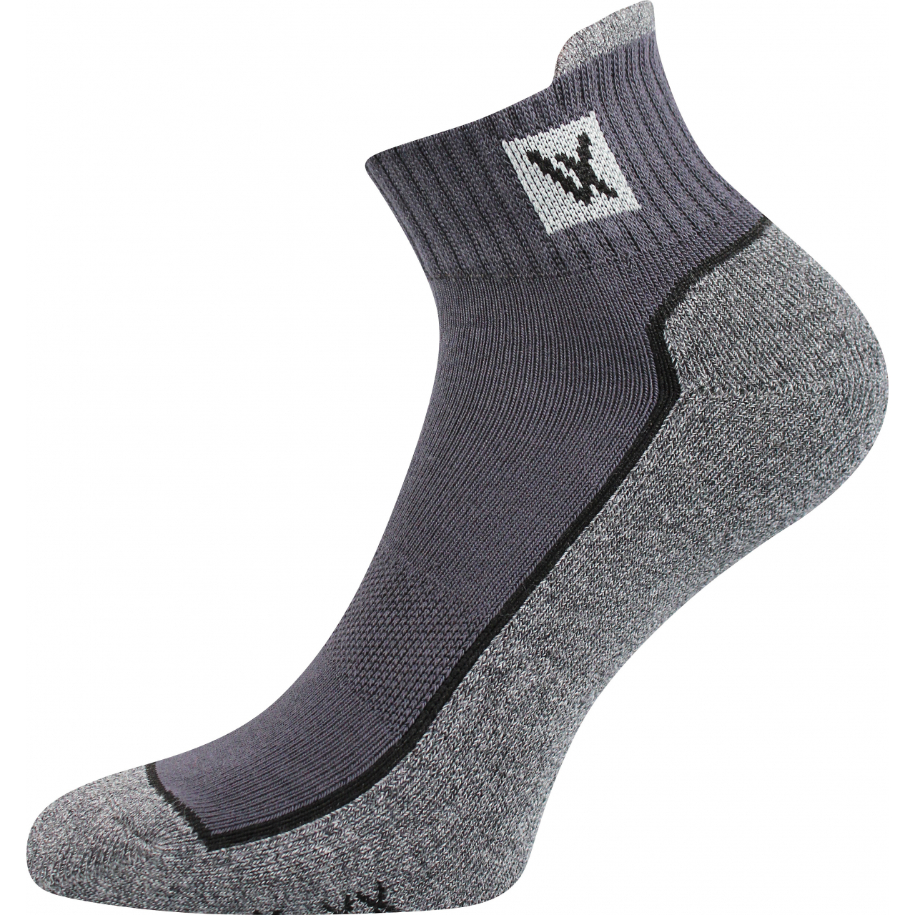 Ponožky unisex sportovní Voxx Nesty 01 - tmavě šedé-šedé, 39-42