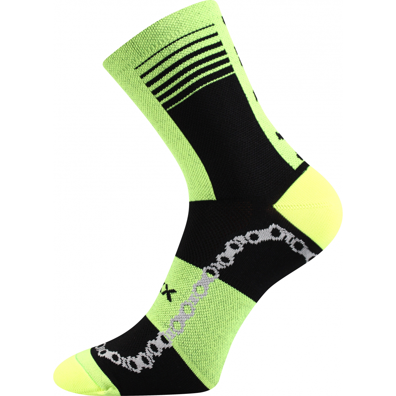 Ponožky unisex sportovní Voxx Ralfi - žluté svítící, 39-42