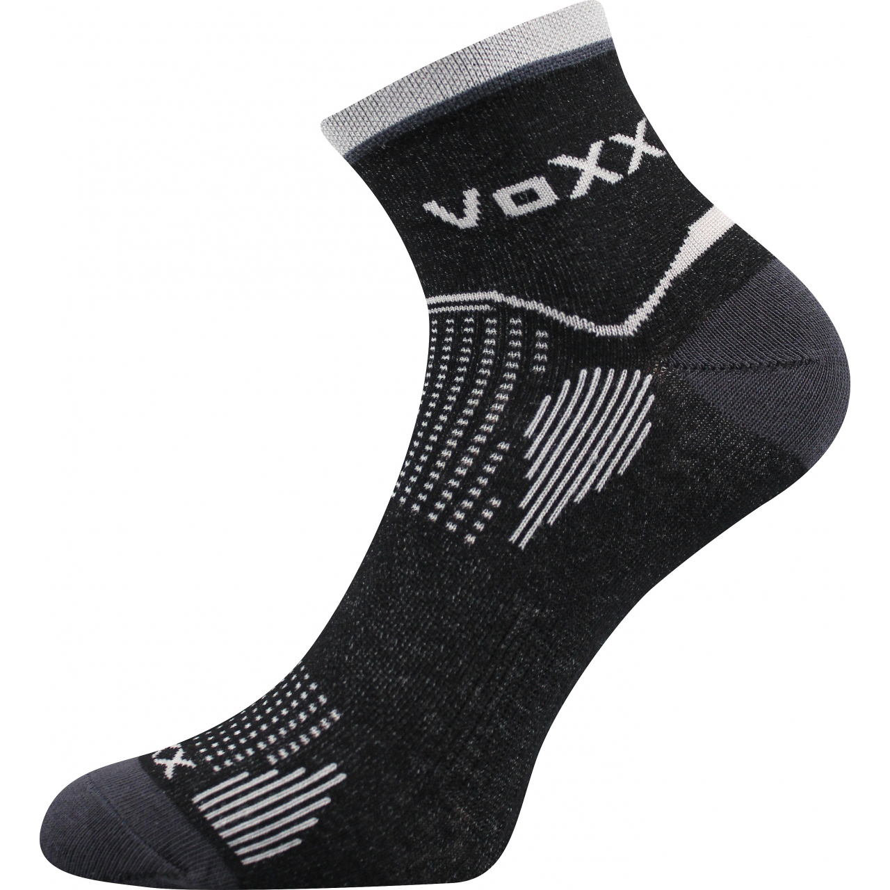 Ponožky unisex sportovní Voxx Sirius - černé, 35-38