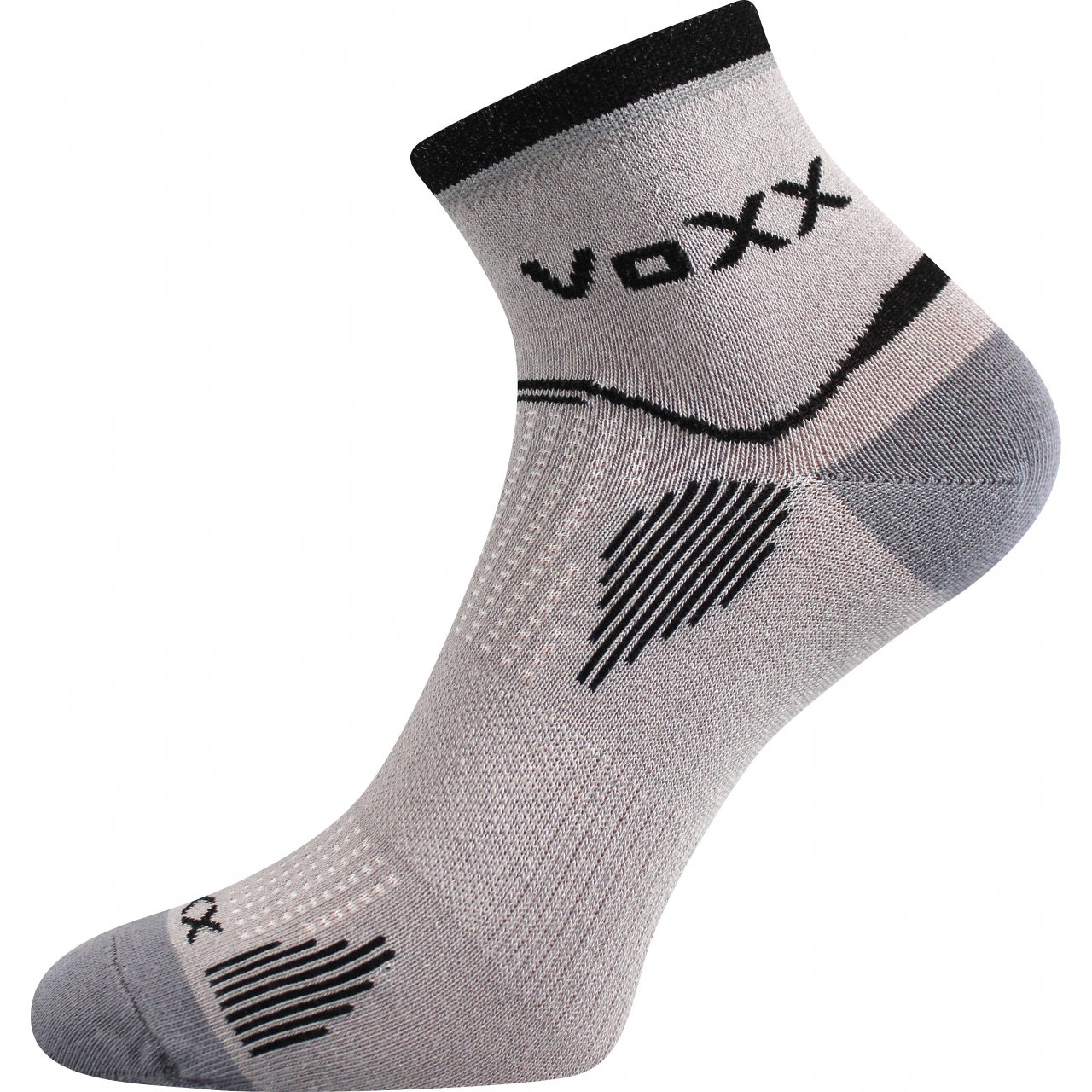 Ponožky unisex sportovní Voxx Sirius - světle šedé, 39-42