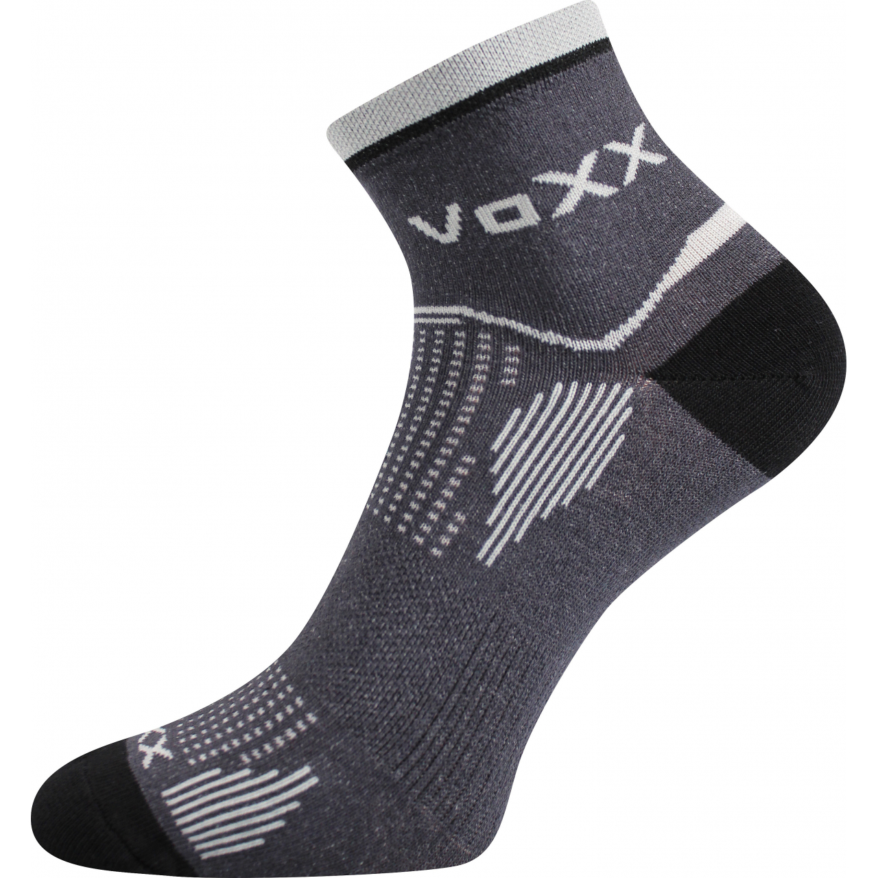Ponožky unisex sportovní Voxx Sirius - tmavě šedé, 39-42