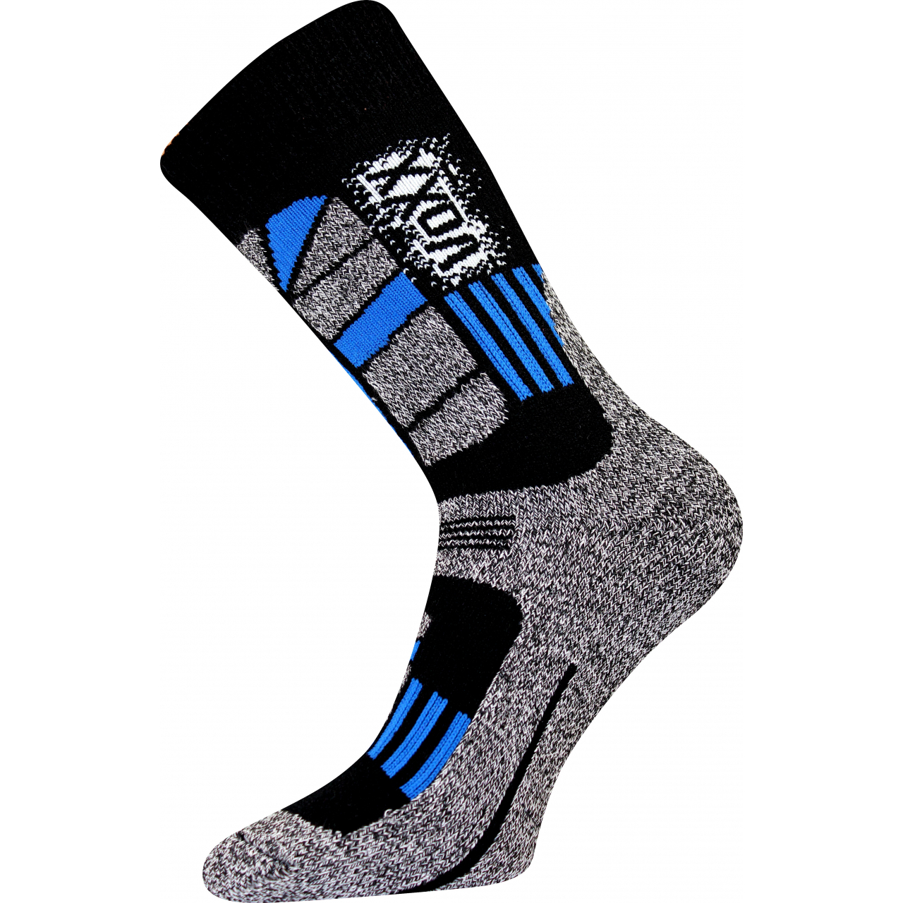 Ponožky unisex termo Voxx Traction I - černé-modré, 47-50
