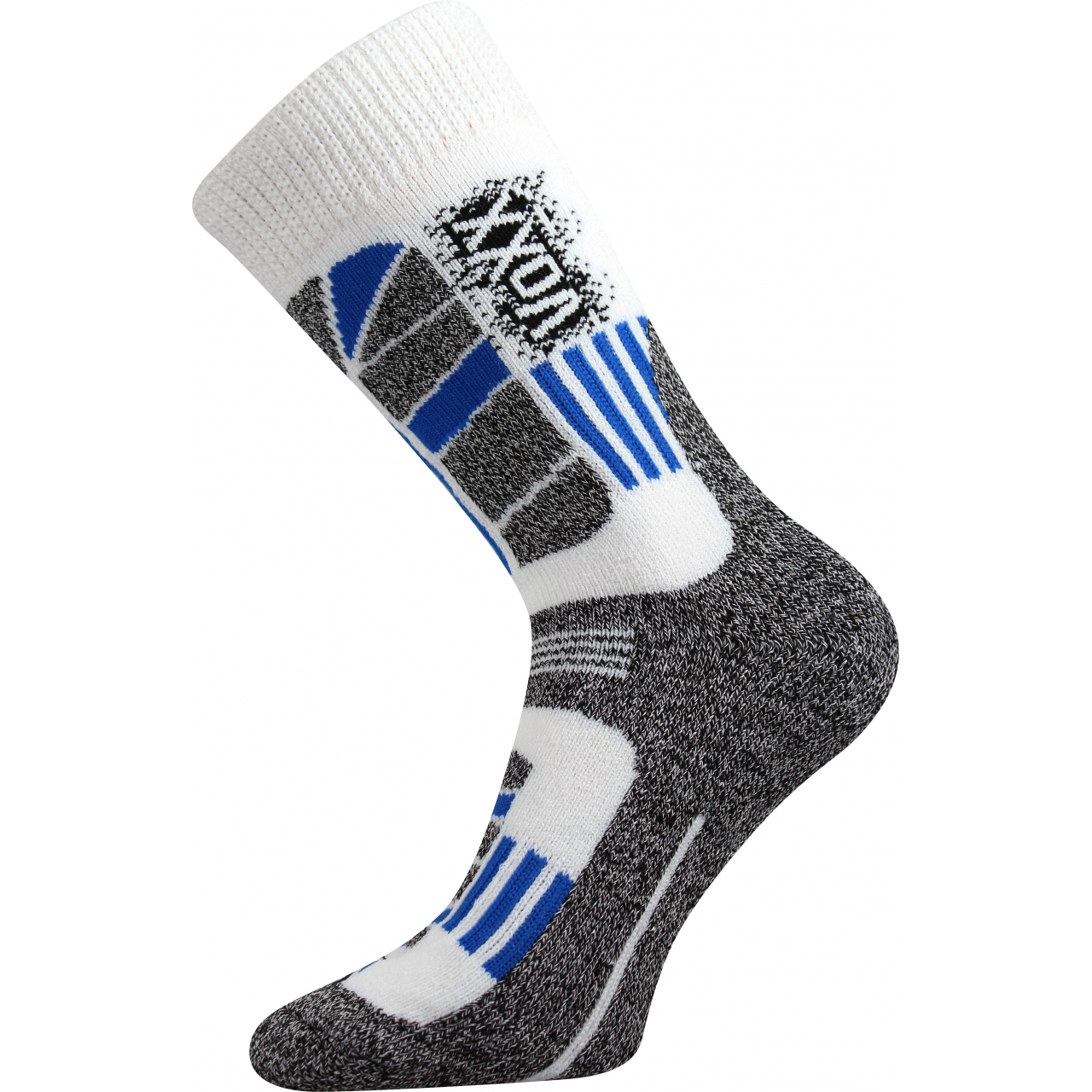 Ponožky unisex termo Voxx Traction I - bílé-šedé, 39-42