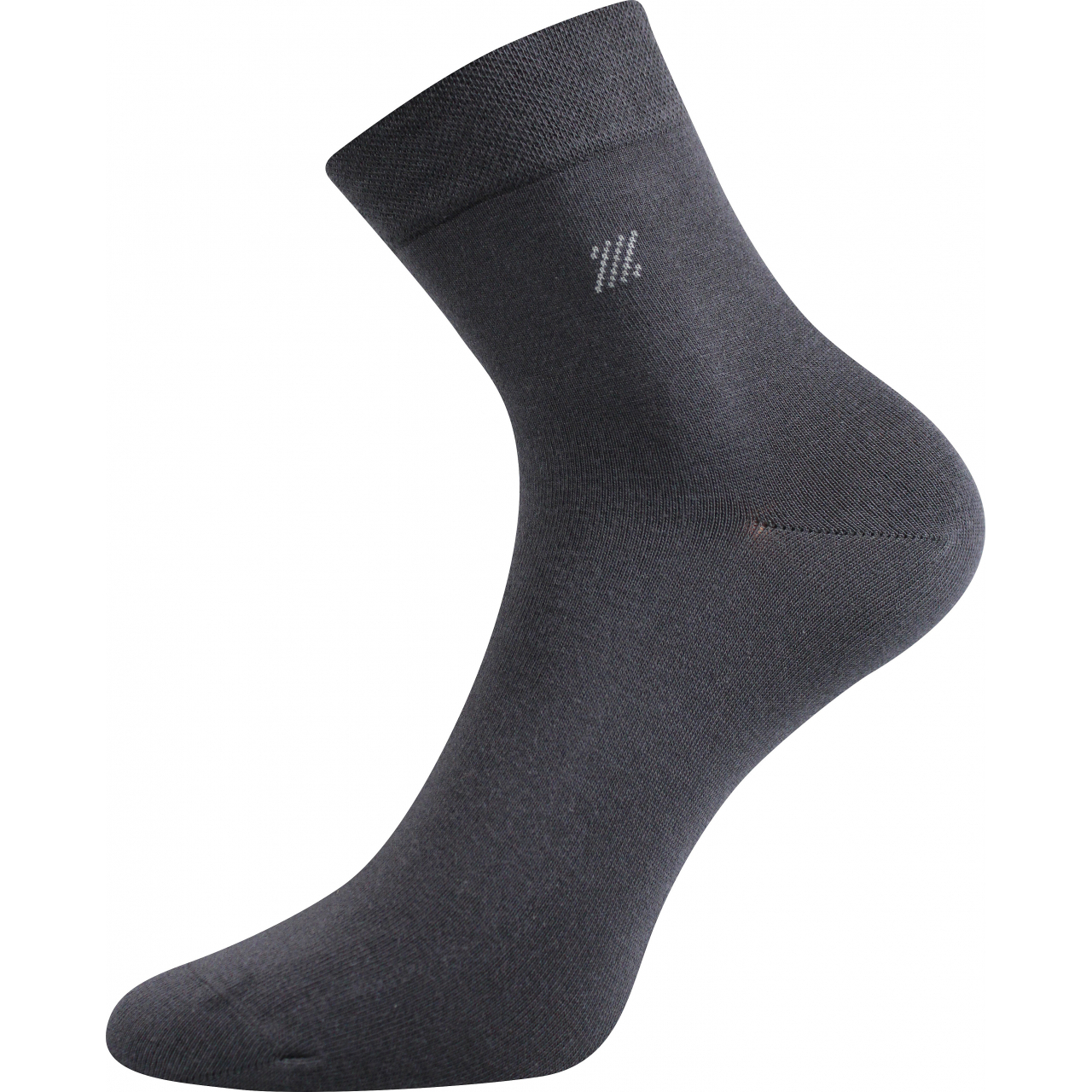 Ponožky pánské společenské Lonka Dion - tmavě šedé, 43-46