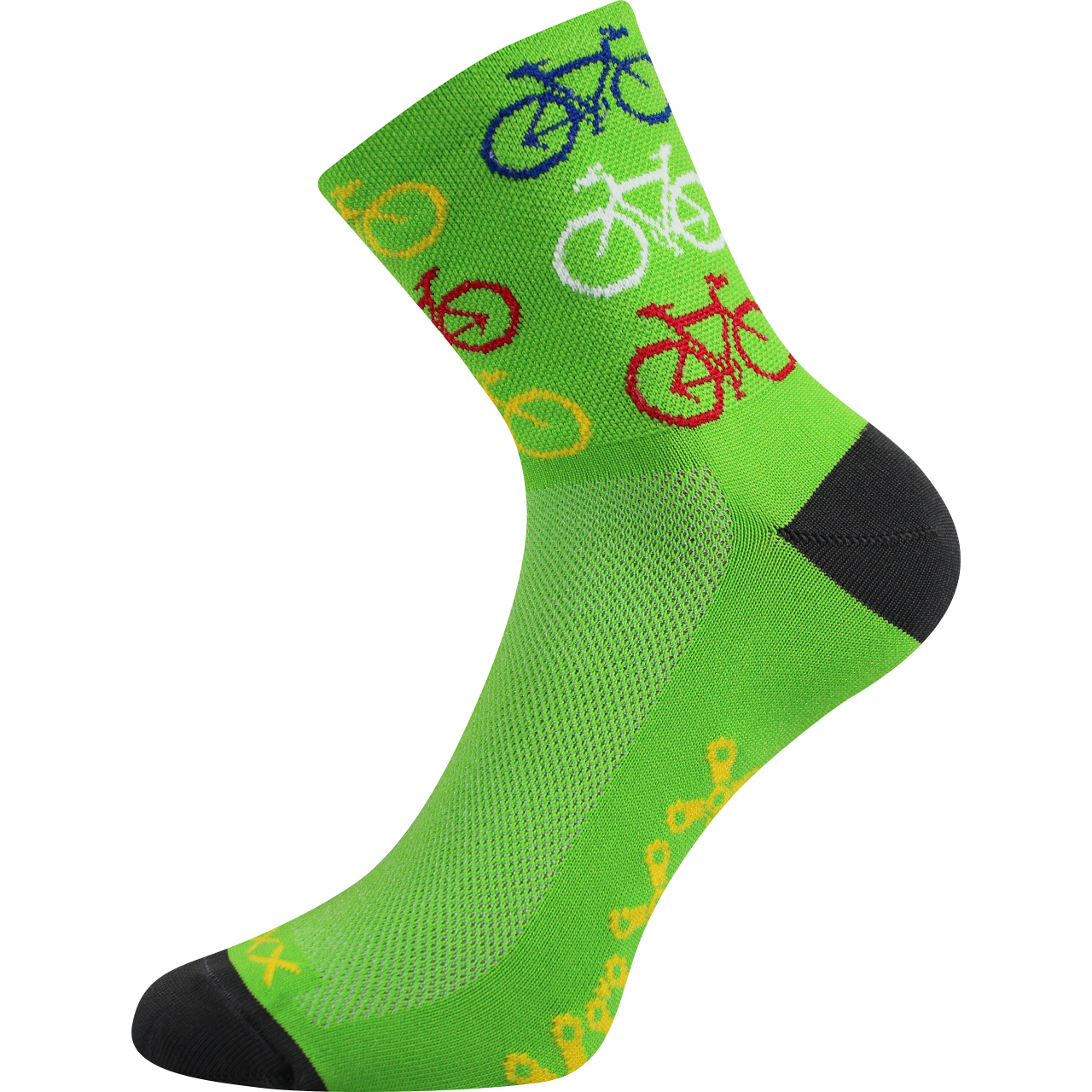 Ponožky sportovní unisex Voxx Ralf X Kola - zelené, 35-38