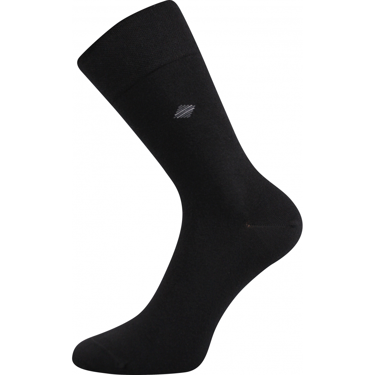 Ponožky pánské společenské Lonka Diagon - černé, 39-42