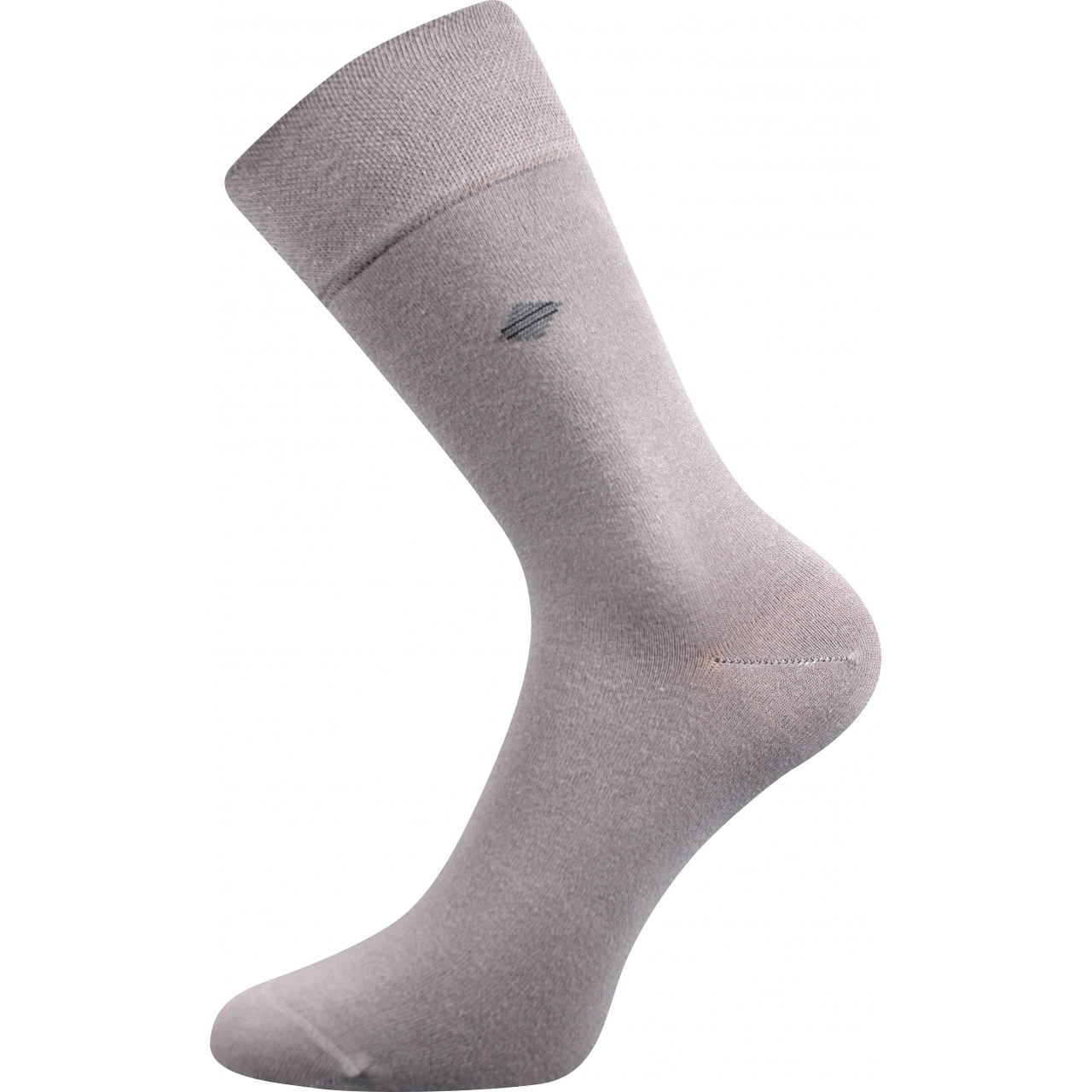 Ponožky pánské společenské Lonka Diagon - světle šedé, 39-42