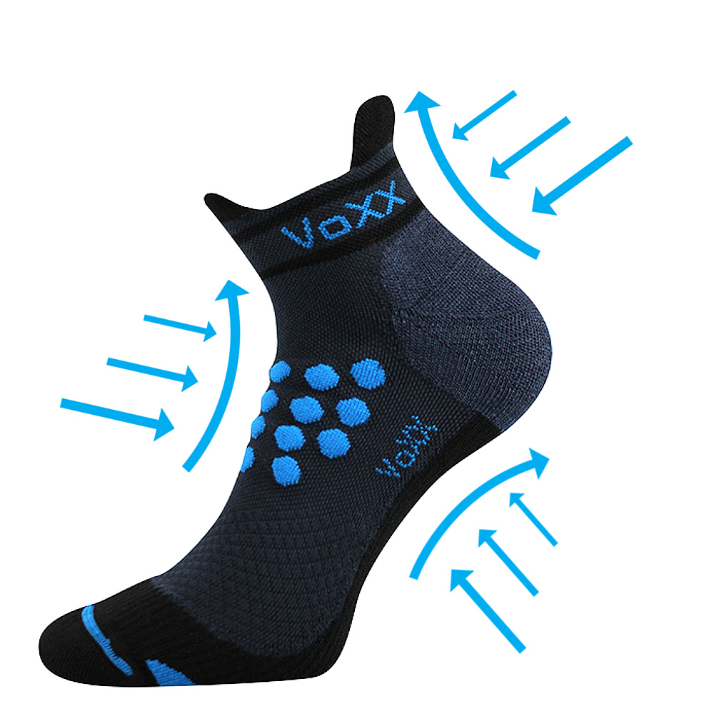 Ponožky unisex sportovní Voxx Sprinter - tmavě modré, 43-46